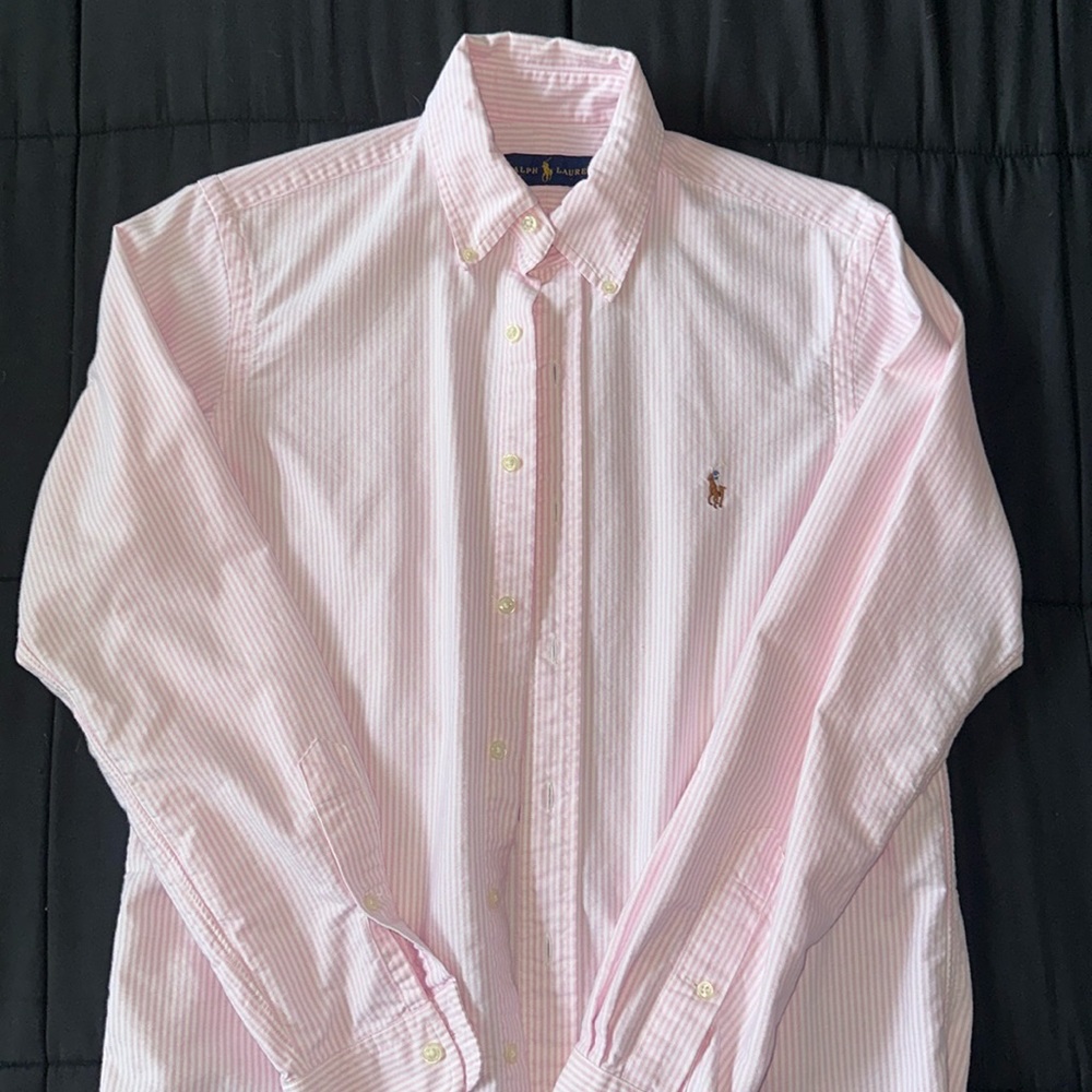 Ralph Lauren Oxford long sleeve pink